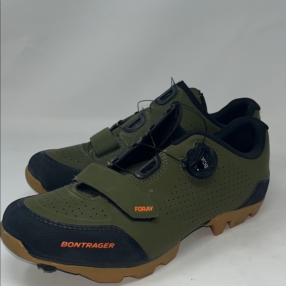 Bontrager. Foray Mountain Bike Olive Green Cycling Shoes SZ 9 - Picture 6 of 7